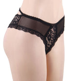 QUEEN LINGERIE - BRAGA ENCAJE FLORAL S/M